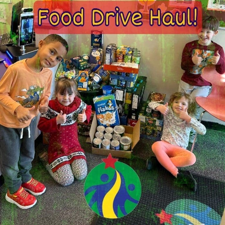 preschool food drive